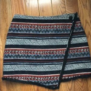 Geo Print Woven Skirt